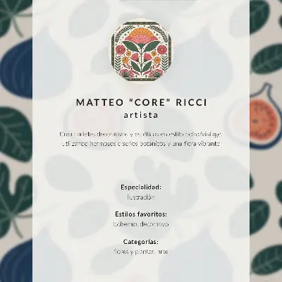 Impression sur toile feuilles vert citron sur fond bleu sans pois