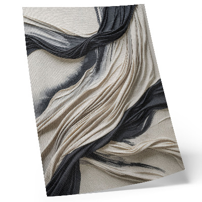 Décoration murale Des vagues de tissu fluides d'une élégance moderne