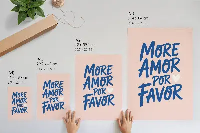 Décoration murale lettres en forme de cœur sur fond pastel