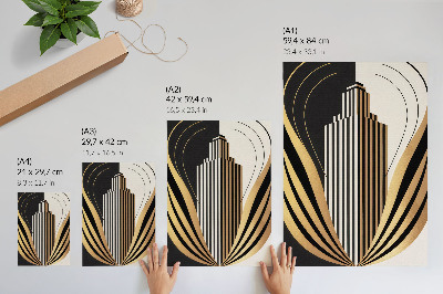 Affiche décorative Les lignes architecturales contrastent élégance et modernité