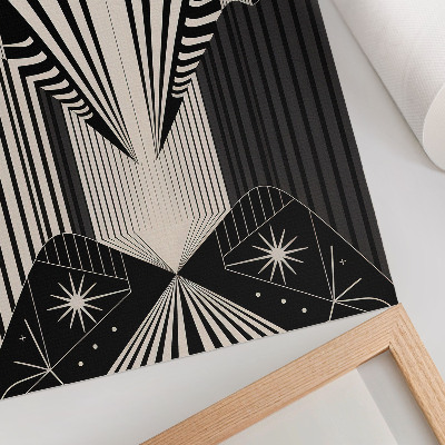 Décoration murale Des contrastes audacieux entre formes géométriques et modernité