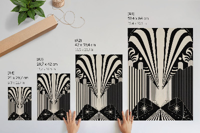 Décoration murale Des contrastes audacieux entre formes géométriques et modernité