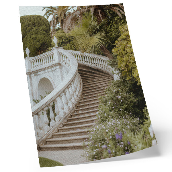 Décoration murale Balustrade élégante, vert classique, tranquillité