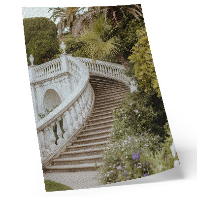 Décoration murale Balustrade élégante, vert classique, tranquillité