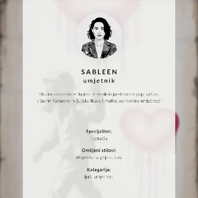 Impression sur toile représentation moderne de la force féminine