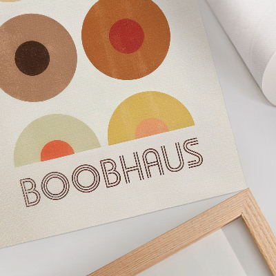 Décoration murale Graphismes de style Bauhaus Boobhaus