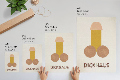 Impression sur toile Graphismes de style Bauhaus de Dickhaus