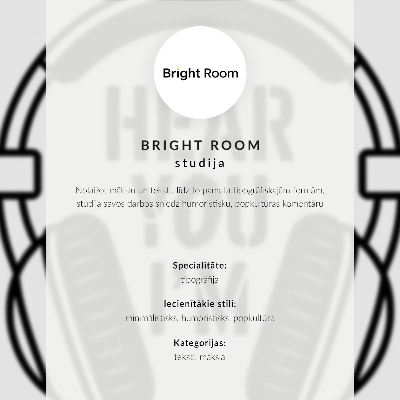 Affiche décorative Lettres rouges sur fond pastel