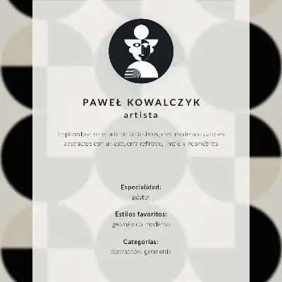 Impression sur toile formes géométriques dans un style minimaliste et moderne