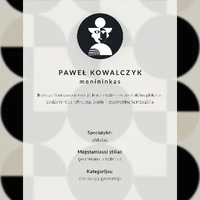 Impression sur toile formes géométriques dans un style minimaliste et moderne