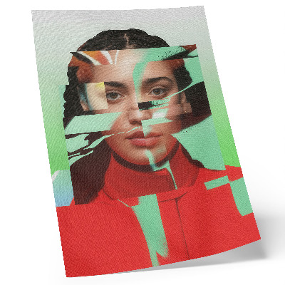 Impression sur toile Vision fragmentée de la modernité du pop art
