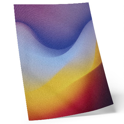 Affiche décorative Vagues de couleurs, modernité apaisante