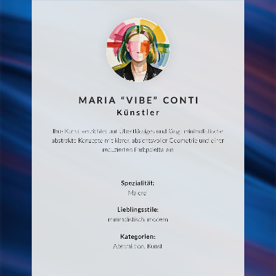 Décoration murale Rayures colorées allant du jaune au bleu marine