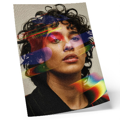 Affiche décorative Des touches de couleur, une modernité intense, du dynamisme