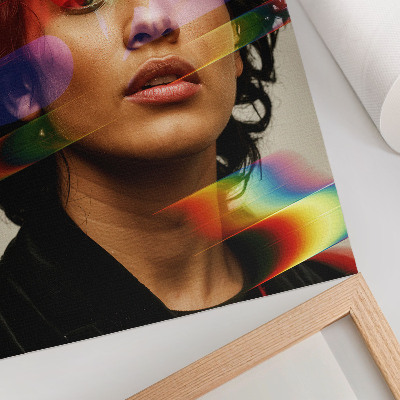 Affiche décorative Des touches de couleur, une modernité intense, du dynamisme
