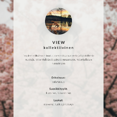 Affiche décorative Café avec balcon et vue sur les immeubles de rapport