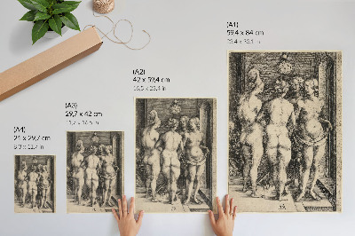 Décoration murale Quatre femmes nues d'Albrecht Dürer