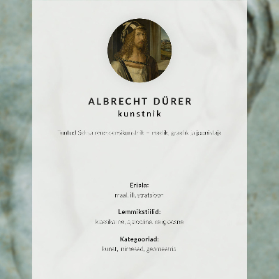 Impression sur toile Tête de jeune homme (1503) par Albrecht Dürer
