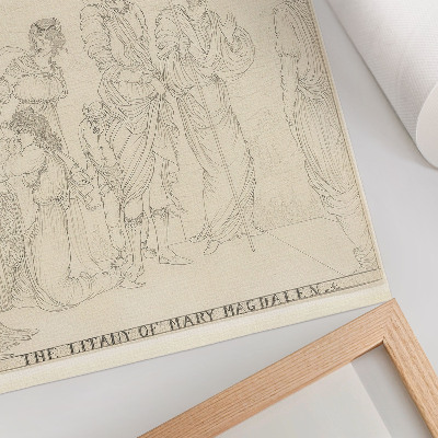 Décoration murale Litanies de Marie-Madeleine par Aubrey Vincent Beardsley