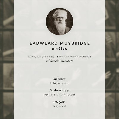 Décoration murale Femme nue assise sur une chaise fumant une cigarette, Eadweard Muybridge