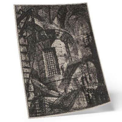 Affiche décorative La Tour Ronde (années 1780) – Giovanni Battista Piranesi