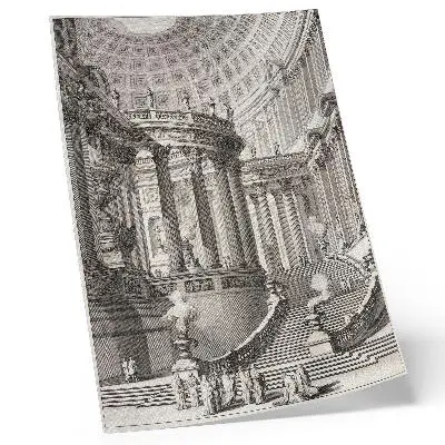 Décoration murale temple antique de Giovanni Battista Piranesi