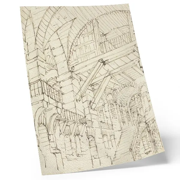 Affiche décorative Études architecturales de Giovanni Battista Piranesi
