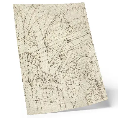 Affiche décorative Études architecturales de Giovanni Battista Piranesi