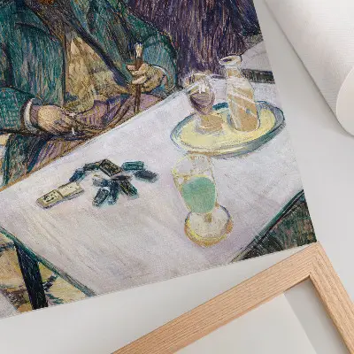 Affiche décorative Monsieur Boileau au café d'Henri de Toulouse-Lautrec reproduction haute résolution de l'œuvre originale de 1893