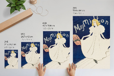 Affiche décorative May Milton (1895) – estampe haute résolution d'Henri de Toulouse-Lautrec