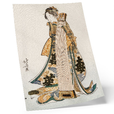Décoration murale Hokusai japonais (1760-1849) dans le style ukiyo-e vintage