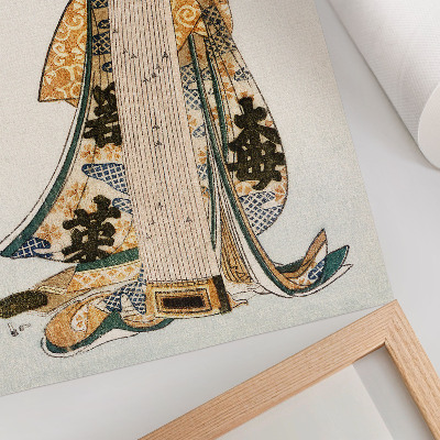 Décoration murale Hokusai japonais (1760-1849) dans le style ukiyo-e vintage