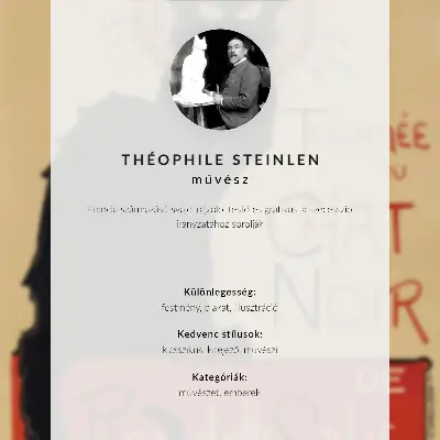 Impression sur toile de La Traitée des Blanches de Théophile-Alexandre Pierre Steinlen