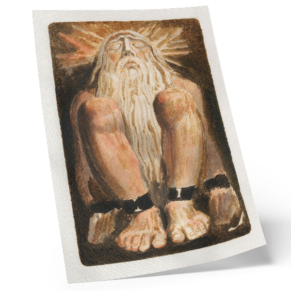 Décoration murale Le premier livre d'Urizen, planche 3 (Bentley 22)