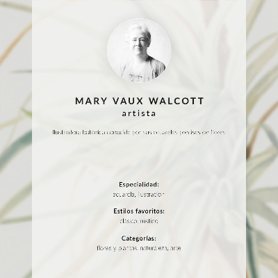 Impression sur toile Ananas sauvage (Tillandsia fasciculata) (1921) par Mary Vaux Walcott
