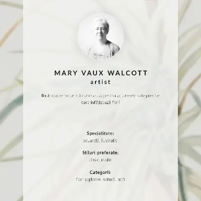 Impression sur toile Ananas sauvage (Tillandsia fasciculata) de 1921 par Mary Vaux Walcott
