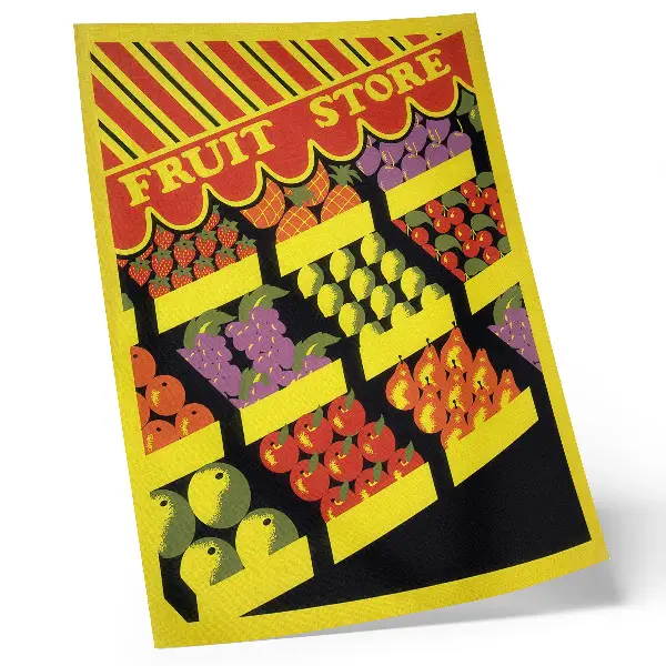 La Boutique de fruits (1936) par Federal Art Project impression sur toile