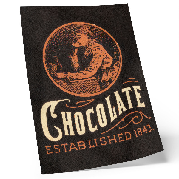 Affiche décorative Chocolat Webb (1843) – chromolithographie