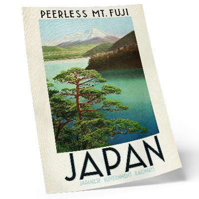 Impression sur toile Un voyage au Japon dans les années 1930
