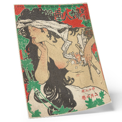 Décoration murale Février 1909 (1909) de Kaburaki Kiyokata