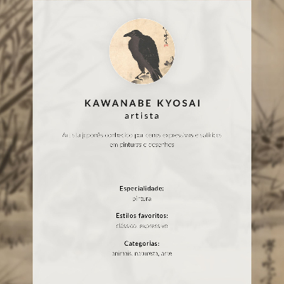 Affiche décorative Chat attrapant une grenouille par Kawanabe Kyosai