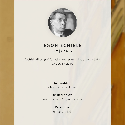 Décoration murale Portrait de femme (1910) d'Egon Schiele – un dessin au trait représentant une femme, issu de la collection du MET.
