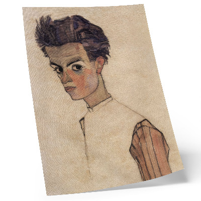 Décoration murale Autoportrait d'Egon Schiele (1910)