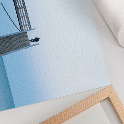 Affiche et poster Minimalisme, paix, personne, escaliers, architecture