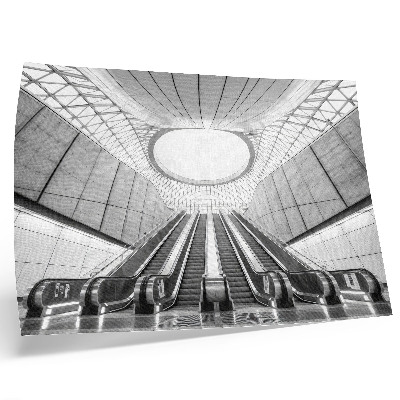 Affiche Architecture intérieure minimaliste et futuriste