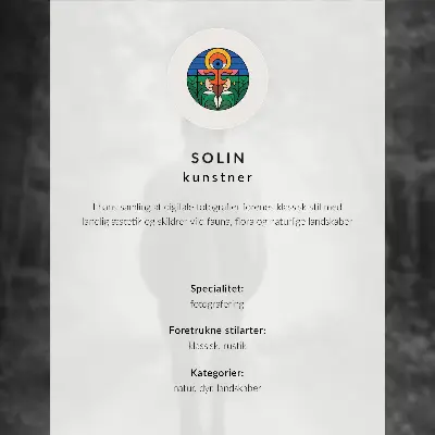 Affiche décorative représentant un orignal au petit matin sur fond de brouillard et d'arbres