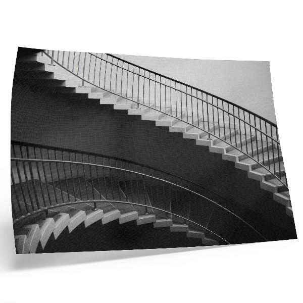 Affiche et poster Élégance en noir et blanc, formes modernes