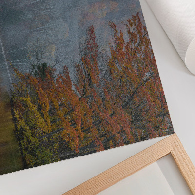 Affiche et poster Couleurs d'automne, lac, atmosphère paisible, harmonie