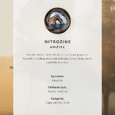 Affiche décorative forêt verdoyante dans le brouillard à l'atmosphère mystérieuse