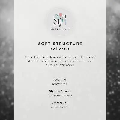 Affiche symétrie, reflet, élégance architecturale et harmonie